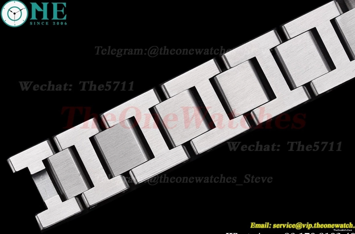 White De V6F Cartier Bleu Ballon 33mm NH05 SS Textured V8 Dial SS 0422